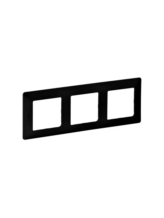 Рамка 3 поста Legrand Valena Life универсальная Антрацит