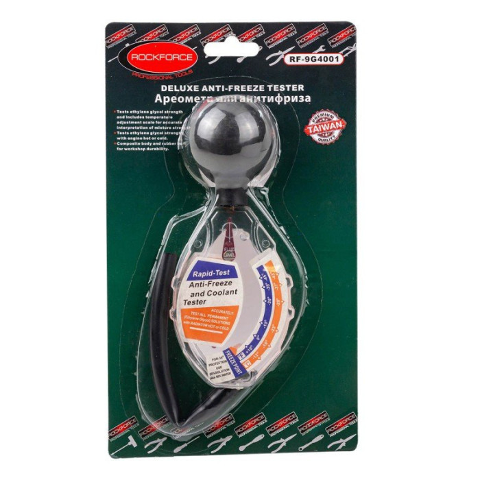 Ареометр для антифриза со шкалой, в блистере 26928       RF-9G4001