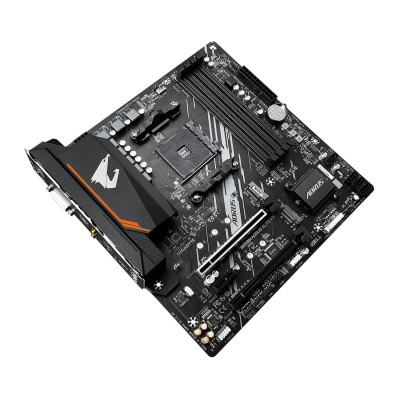 MB Socket AM4, MATX, AMD B550 (DVI+HDM) Gigabyte B550M AORUS ELITE AX, 4DDR4, 1PCIx16,PCIx1