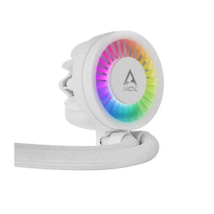 Water Cooler Arctic Liquid Freezer III 280 A-RGB WHITE, for S1851/1700/1200/AMD