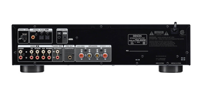 DENON Усилитель PMA-600NE ЧЕРНЫЙ