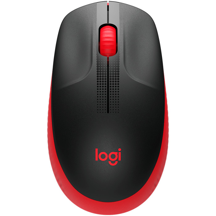 LOGITECH M190 Wireless Mouse - RED