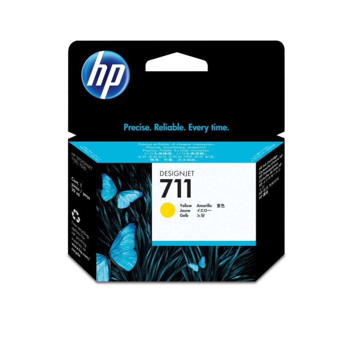 Картридж HP 711 29-ml Yellow DesignJet Ink Cartridge для Z6600/Z6804
