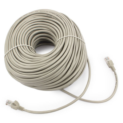 Cable  Patch cord  UTP 5e-Cat 50 m Cablexpert PP12-50M, серый