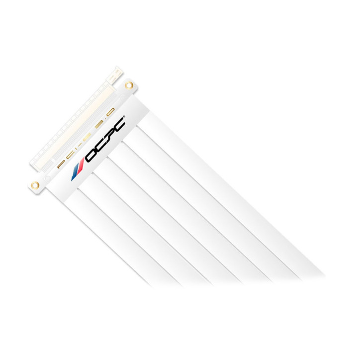 Cable (райзер), PCIe 3.0x16, OCPC XTENDER [OCCBPCIE3RC250WH], 25cm white