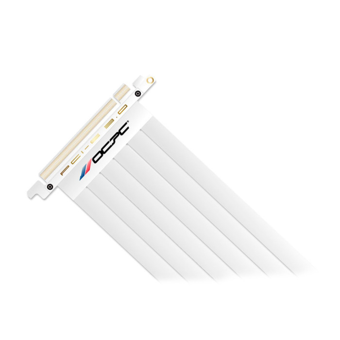 Cable (райзер), PCIe 3.0x16, OCPC XTENDER [OCCBPCIE3RC250WH], 25cm white