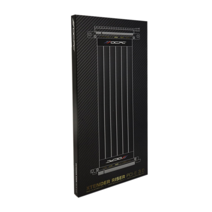 Cable (райзер), PCIe 3.0x16, OCPC XTENDER [OCCBPCIE3RC250WH], 25cm white