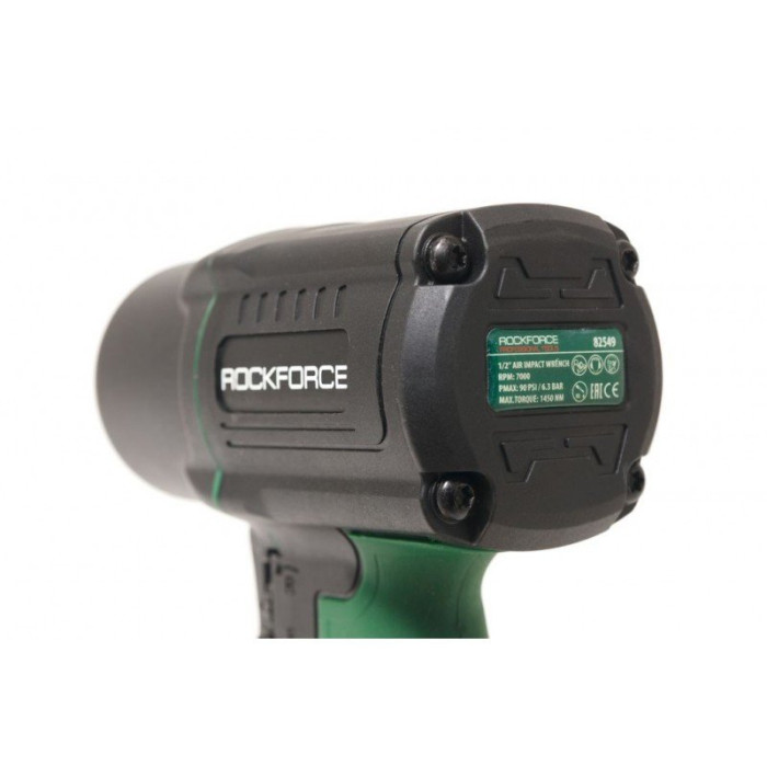 Пневмогайковерт ударный"Twin Hammer"с регулировкой усилия в облегченном корпусе 1/2"+набор головок(1 48140       RF-82549K4